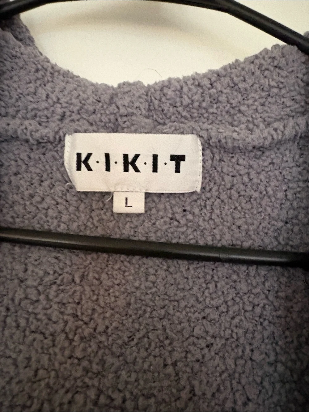 Soft Plush Hooded Cardigan - Gray